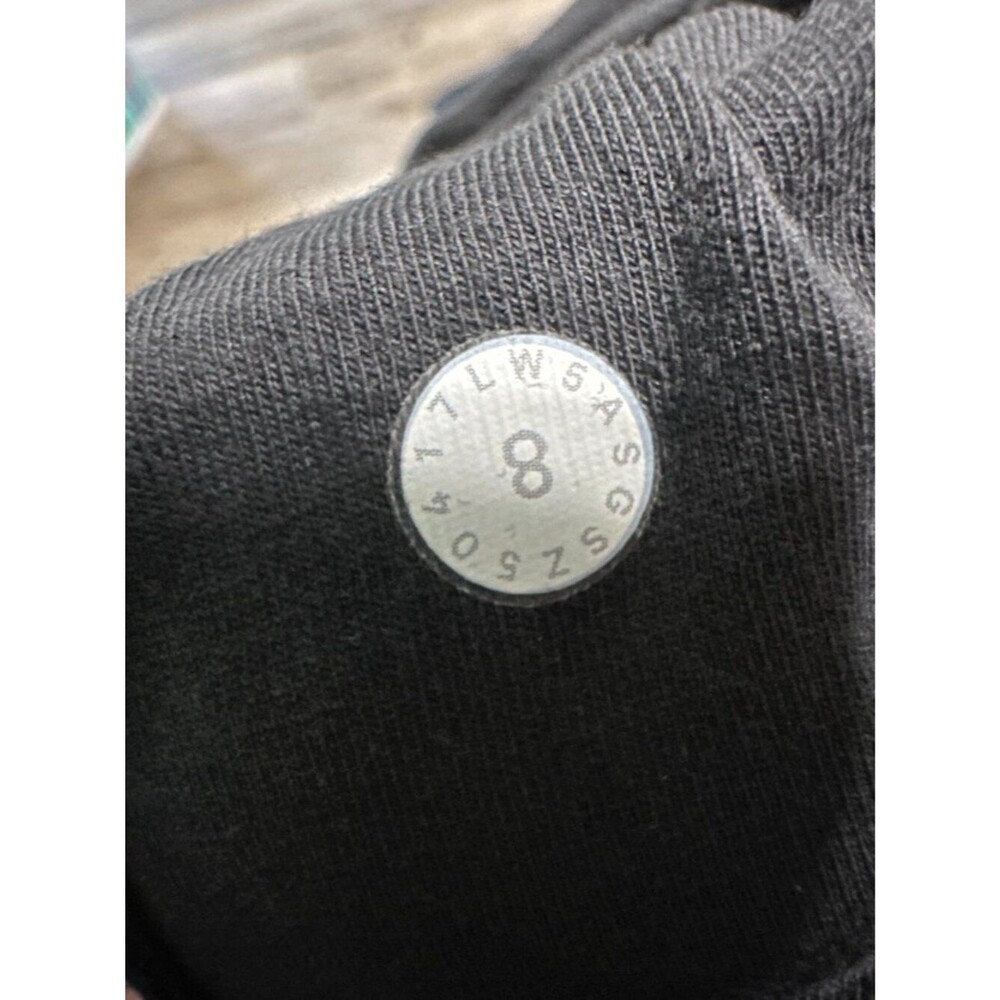 Lululemon Get Going Joggers Womens Size 8 Black Sweatpants Pockets Drawstring - Picture 6 of 6